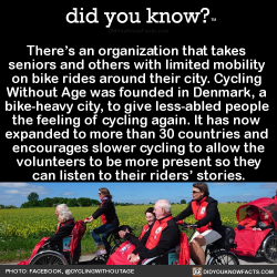 did-you-kno:  There’s an organization that takes  seniors and