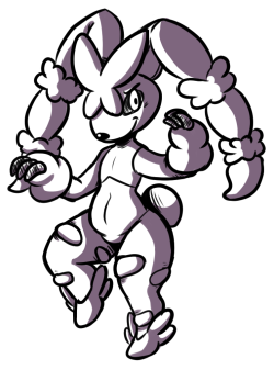 Requesting mega Lopunny wearing mega Audino’s boots