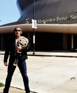 fyeahambrose: Dean Ambrose returns to the scene of #Wrestlemania30
