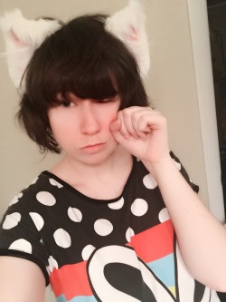 usatame:  I’m a sleepy kitty =w= I’m super happy about this