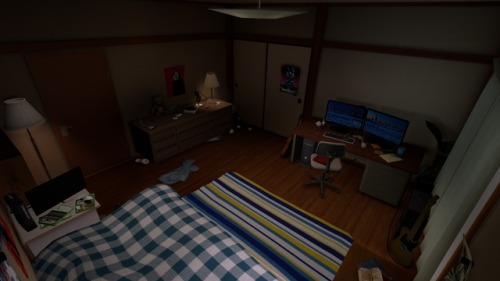 thatsfmnoob: rocketcat15:  Zoey’s Room - DMX Download Copying @foab30, I’ve packaged up this scenebuild I did a while ago for everyone to use. If you do use it, I’d love to see what you make with it so drop me a message with a link or something