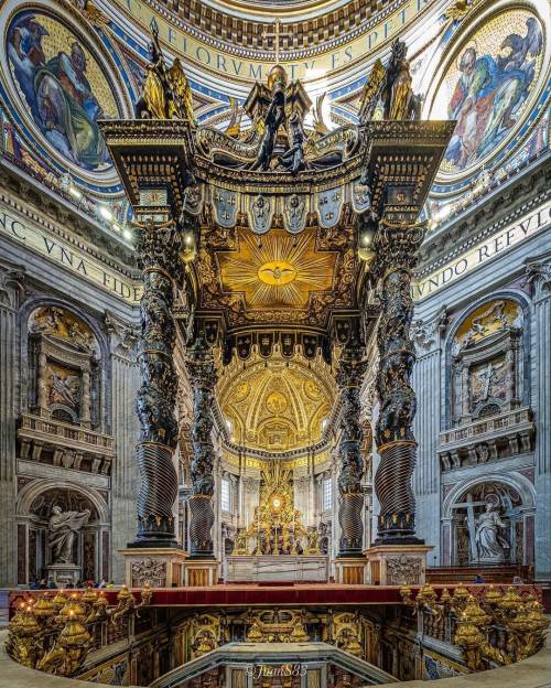 legendary-scholar:  Vatican - St. Peter’s Basilica in RomeThe