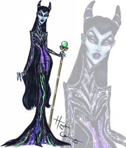 haydenwilliamsillustrations:  The Disney Villainess collection