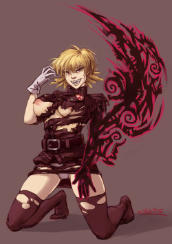 malapaint:  Seras Victoria, color sketch commission :3cbloody