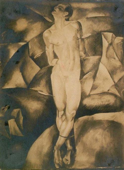 Farkas Molnár, St. Sebastian, 1920-21 Nudes & Noises  