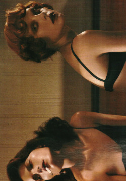 meiselmuse:    Jessica Stam & Missy Rayder / Vogue Italia