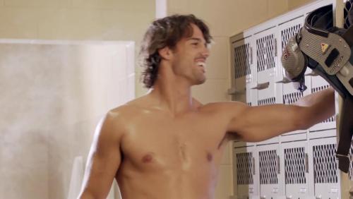 Eric Decker, Denver Broncos screen caps from Proactiv ad