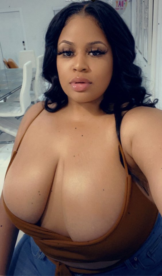 nastynate2353:I love my bitch pretty wit them big ass titties.