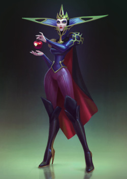 lagunaya:    I decided to redesign Evil Queen from Snow White 