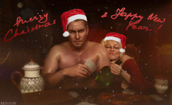 Wicked Grace Merry Christmas, DA fans!))A postcard for every