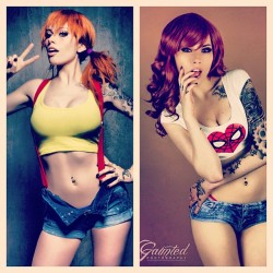 verababy:  Which one is your favourite? #MaryJane or #Misty #verababycosplay