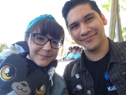 aceofheartsfox:  Disneyland Day with my love sailorolive :/3