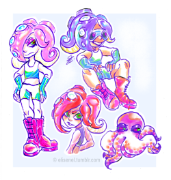 elisenel:  more random octodoodles 