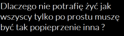 Patrzymy sobie w oczy, bojąc sie miłości..