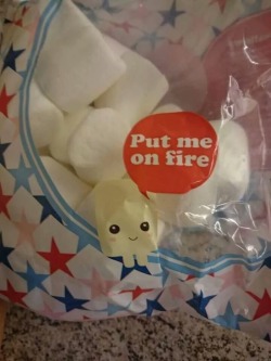 snorlaxatives:  me as a marshmallow