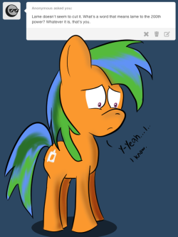 rainboompony:  ..r-run before i-it gets y-you aahhahah  X3! Rainy,