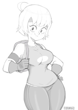 mboogy: Lucy (OC) sketch commission for @oitscomic Patreon |