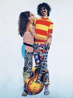 the60sbazaar:  Claudia Cardinale and Frank Zappa