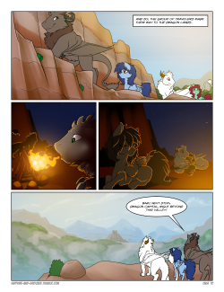sapphire-and-greyzeek:  Chapter III - Page 10 So close, yet still