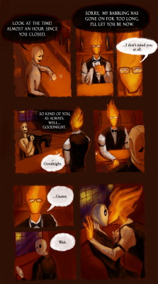 poly-x:  One late night at Grillby’s.