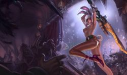 sexybossbabes:   Riven [ League of Legends ] NSFW - Edition