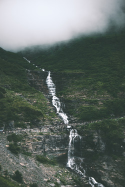 hannahkemp: Haystack Falls//Glacier National Park July 2016