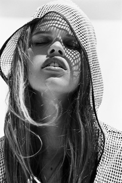 Kim Riekenberg by Henrik Purienne for Mlle Mademoiselle Follow