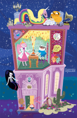 hora-de-aventura:  Adventure Time Illustrations Created by Kassandra