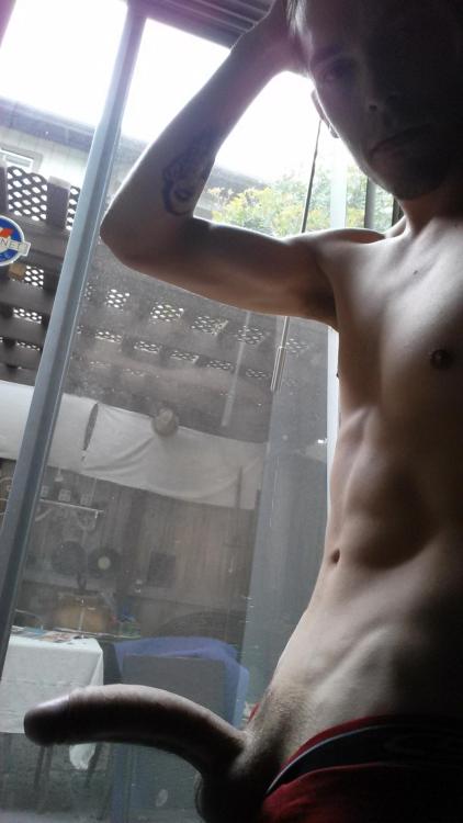 redcheri69es:  He is the seriously good looking, incredibly hot, tightly chiseled stud, with the MASSIVE uncut hooded BEAST, Straight-Eight. He is a star on reddit and imager, thrilling fans the world over with his exceptional awesomeness. P.S. not sure