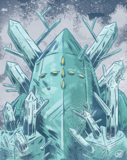 jgillustration:  Regice for the Ice Pokezine, which is the sequel