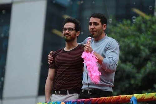 Alfonso Herrera & Miguel   Ángel Silvestre - Gay Pride Parade