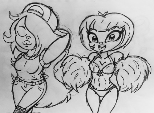 rray-art:  Some more sketches… I have a lot to color this week… 