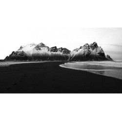 chrisburkard:  Volcanic black sand beach..   This image &