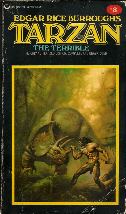 Tarzan The Terrible, by Edgar Rice Burroughs (Ballantine, 1980). From a charity shop on Mansfield Road in Nottingham.