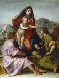 kecobe:   Andrea del Sarto (Italian; 1486–1530)The Virgin and