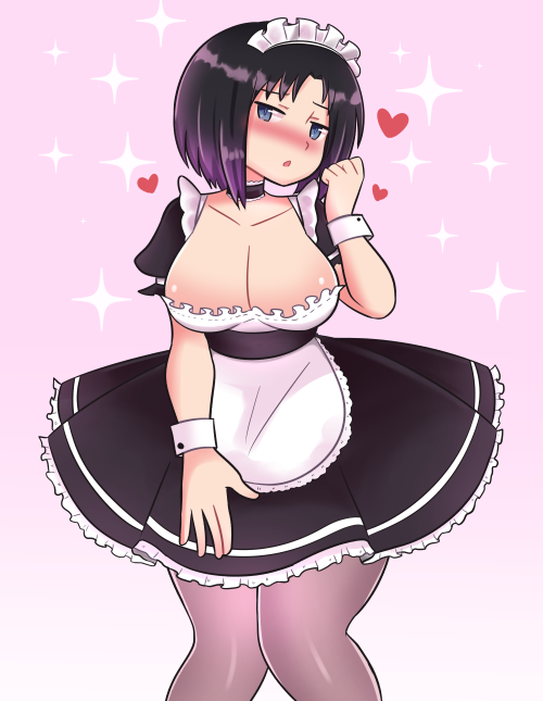 suley-sketch:Elma maid dress~