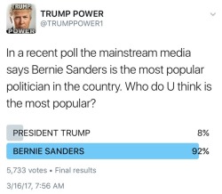 odinsblog:LMAO. A Fox News Poll showed Bernie Sanders, Planned