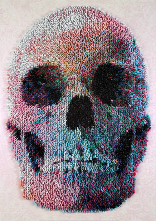blondebrainpower:“Silence” by Joe Black, crafted using thousands