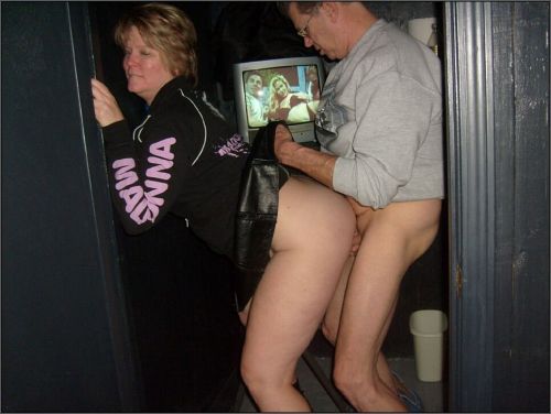 babesatgloryholes:  You never know what you are going to see in the video arcade at the local adult bookstore. This wife was nice enough to leave the door open while she let a stranger fuck her. More wives playing in porn theaters and adult bookstores.