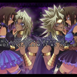 mouhitorinoboku:  Ghoul- Obscureshipping~  #yugioh #marik #yamimarik