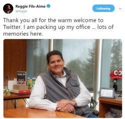 retrogamingblog: Reggie Fils-Aime’s last day at Nintendo