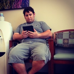 wolfilmmaker:  At the doctor. Had an appointment for my T treatment,