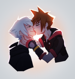 shiowase:  v messy and quick soriku scribbles in procreate, ‘cus