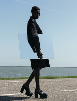  Kinée Diouf in It’s My Turn shot by Viviane Sassen for AnOther