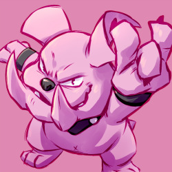 unbadger:day 5 - favorite fairy type - Granbull casually stans