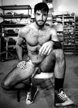 hairytreasurechests:If you also like hairy and older men who