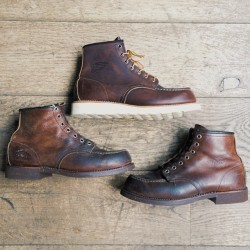 redwingshoestoreamsterdam:  Cobbler diaries on Monday. Here we