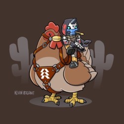 kevinraganit: “The Ace and the Chicken” #destiny2  design