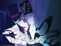 deliciousblackhat:  [ Another paperhat fan-art! Even though I