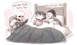 moofrog:  If anyone is wondering, Papyrus and Frisk are having